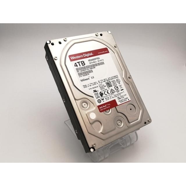 中古】W.D. WD4003FFBX WD Red Pro 4TB/7200rpm/128MB/6Gbps【EC