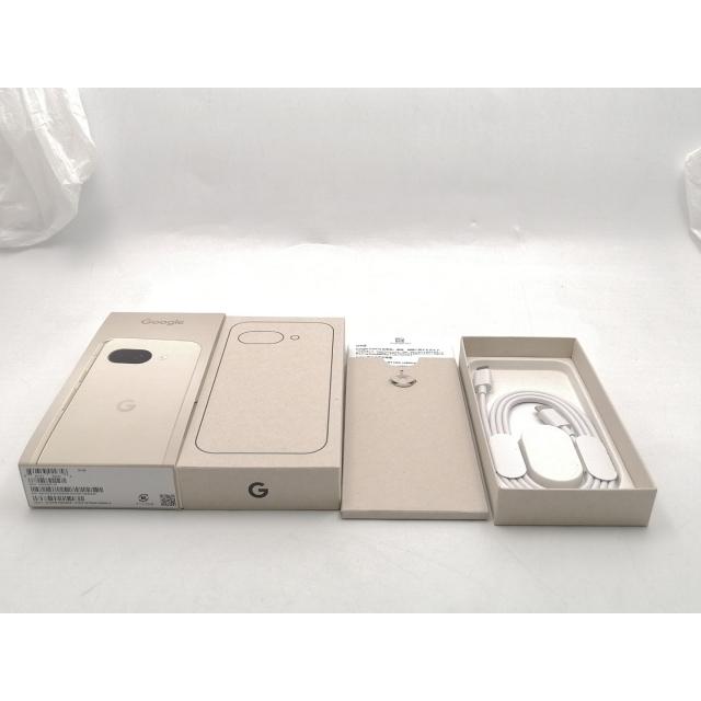 【中古】Google au 【SIMフリー】 Pixel 9a ポーセリン 8GB 128GB【ECセンター】保証期間１ヶ月【ランクA】の画像
