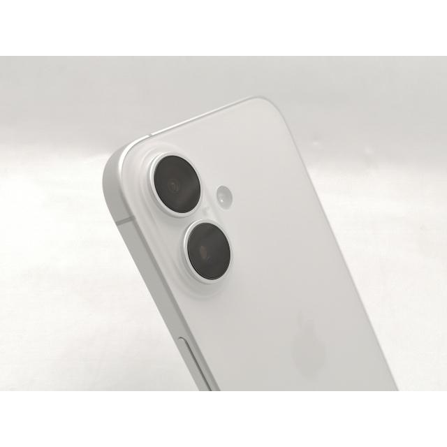 【中古】Apple 国内版 【SIMフリー】 iPhone 16 128GB ホワイト MYDR3J/A【ECセンター】保証期間１ヶ月【ランクA】の画像