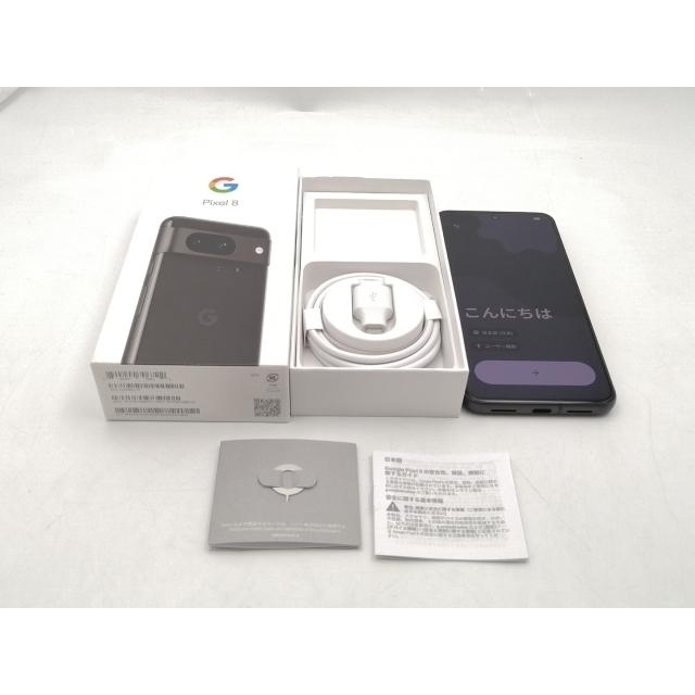 【中古】Google UQmobile 【SIMフリー】 Pixel 8 オブシディアン 8GB 128GB GZPF0【ECセンター】保証期間１ヶ月【ランクA】の画像