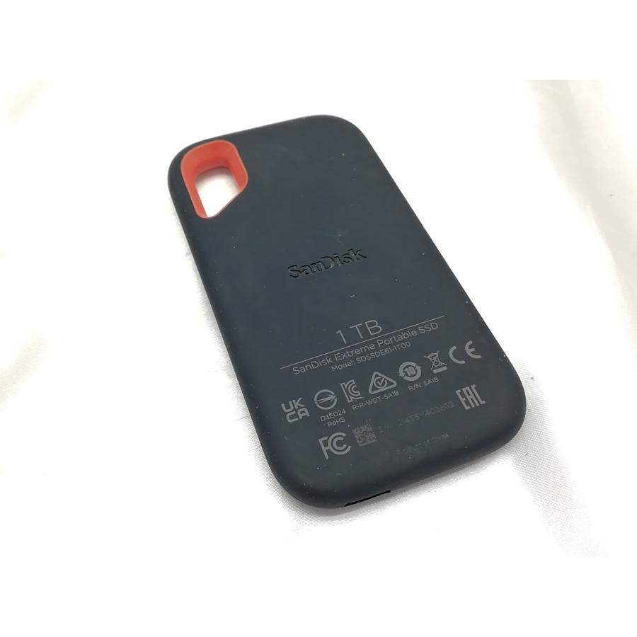 中古】SanDisk 【ポータブルSSD】エクストリーム V2 SDSSDE61-1T00-J25