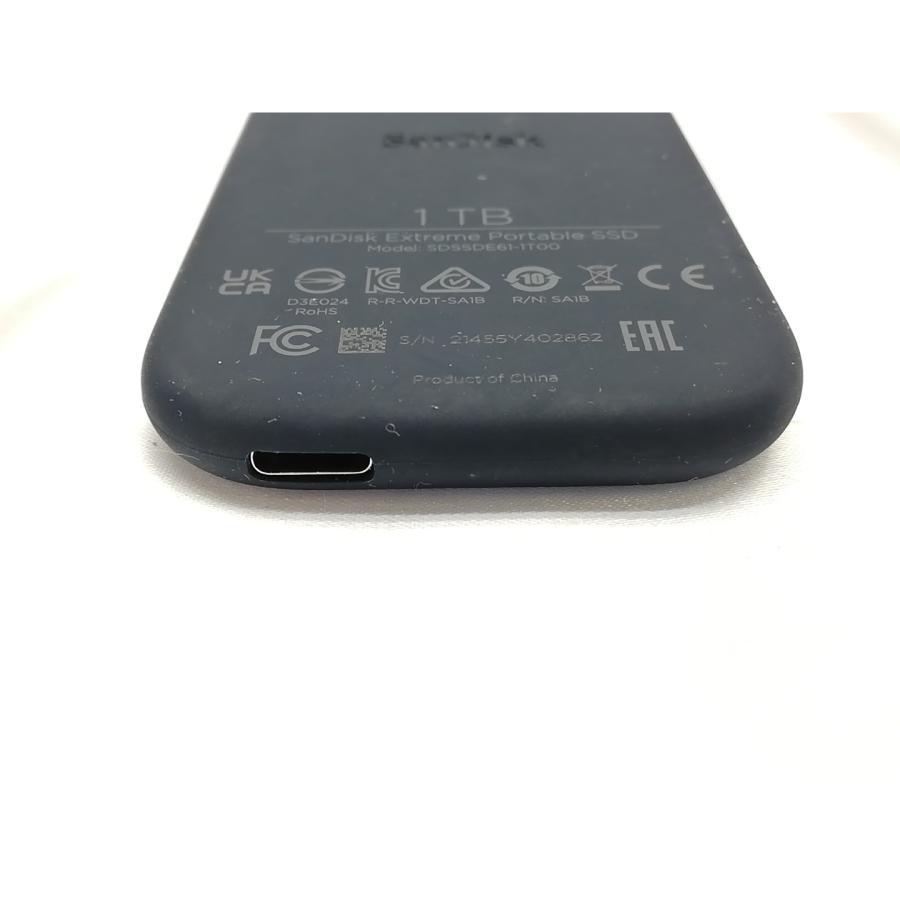 中古】SanDisk 【ポータブルSSD】エクストリーム V2 SDSSDE61-1T00-J25