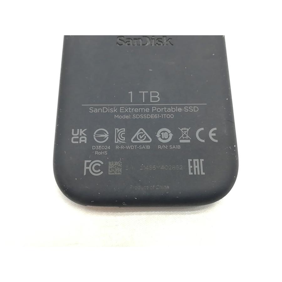 中古】SanDisk 【ポータブルSSD】エクストリーム V2 SDSSDE61-1T00-J25