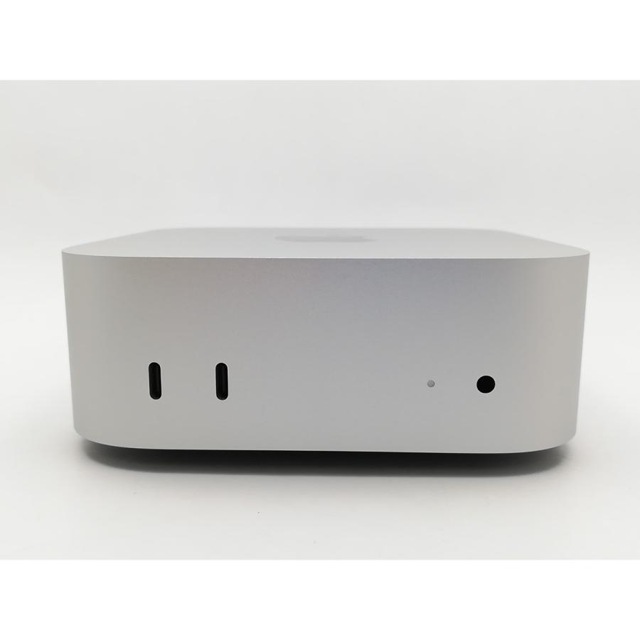 【中古】Apple Mac mini M4(CPU:10C/GPU:10C) 16GB/256GB シルバー MU9D3J/A (M4・2024)【ECセンター】保証期間１ヶ月【ランクA】の画像