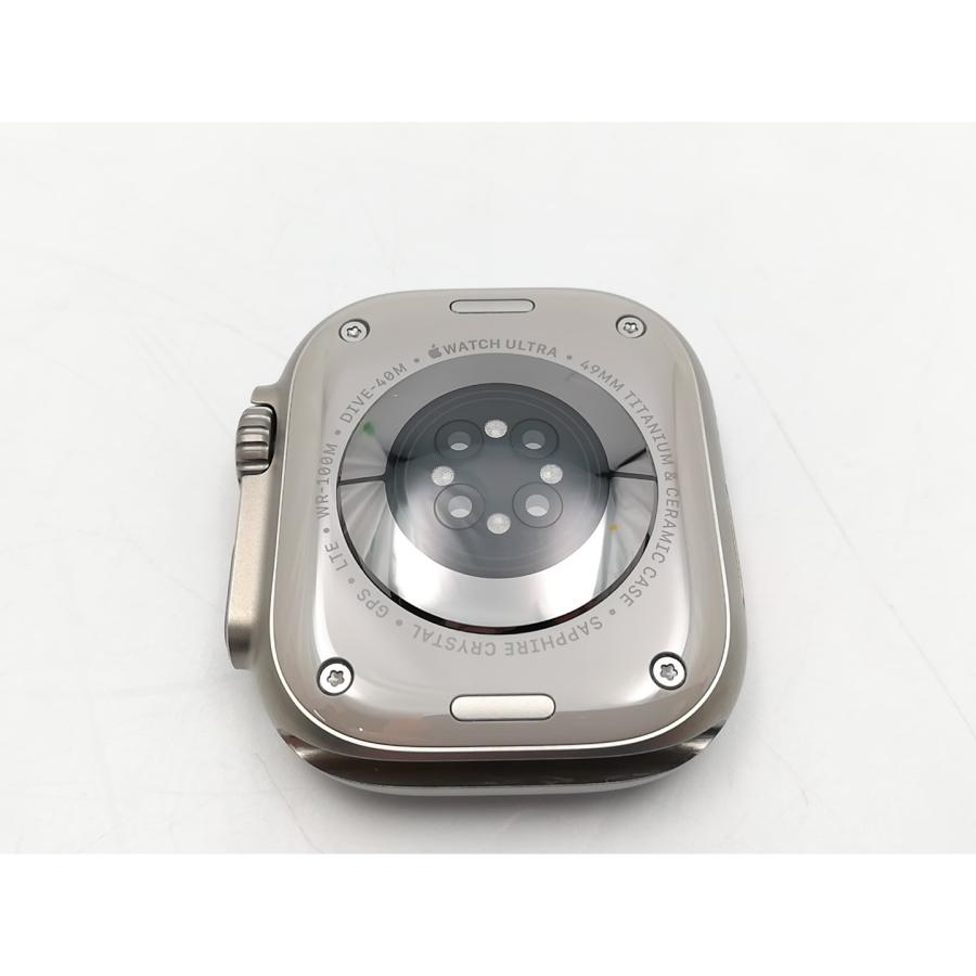 【中古】Apple Apple Watch Ultra 49mm Cellular チタニウムケース/イエロー/ベージュトレイルループ S&M MNHK3J/A【ECセンター】保証期間１ヶ月【ランクA】の画像
