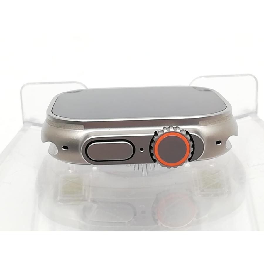 【中古】Apple Apple Watch Ultra 49mm Cellular チタニウムケース/イエロー/ベージュトレイルループ S&M MNHK3J/A【ECセンター】保証期間１ヶ月【ランクA】の画像