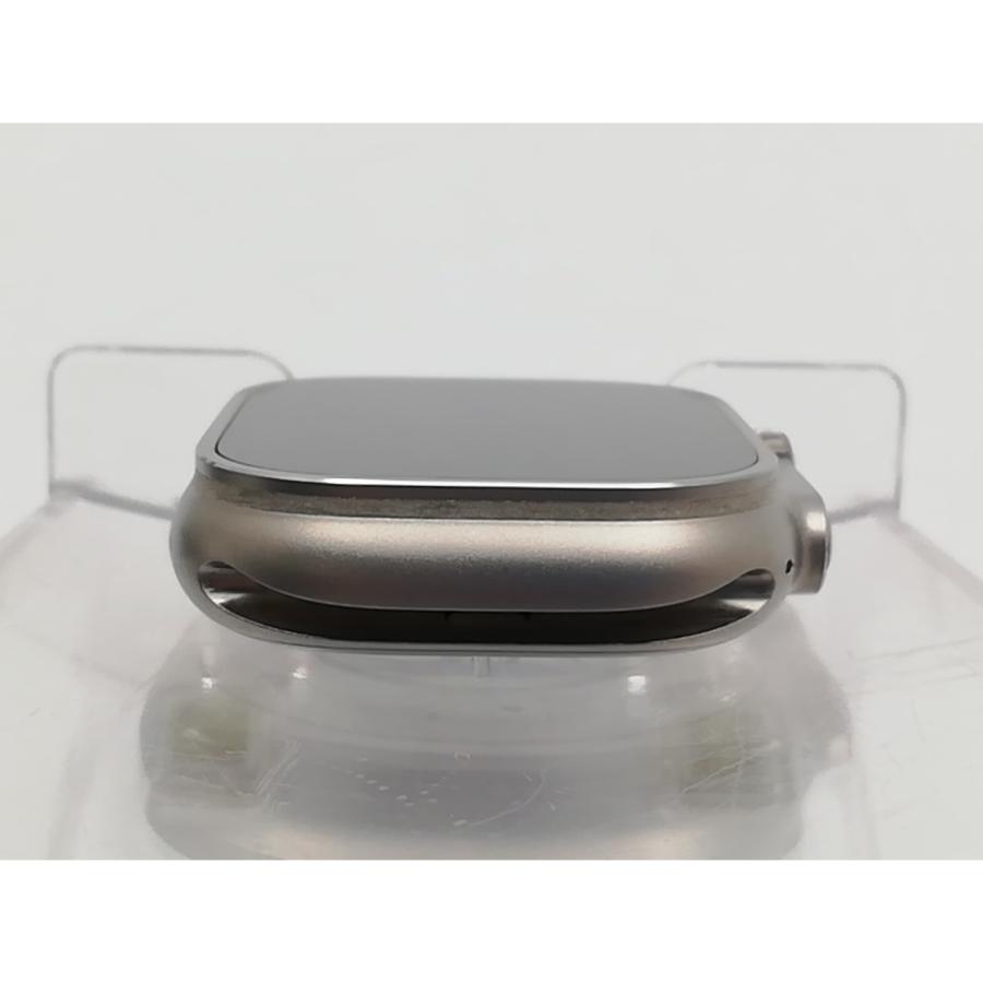 【中古】Apple Apple Watch Ultra 49mm Cellular チタニウムケース/イエロー/ベージュトレイルループ S&M MNHK3J/A【ECセンター】保証期間１ヶ月【ランクA】の画像
