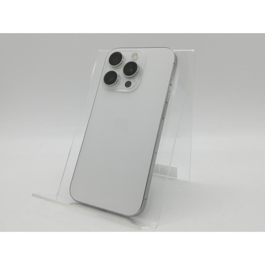 中古】Apple au 【SIMフリー】 iPhone 15 Pro 256GB ホワイト