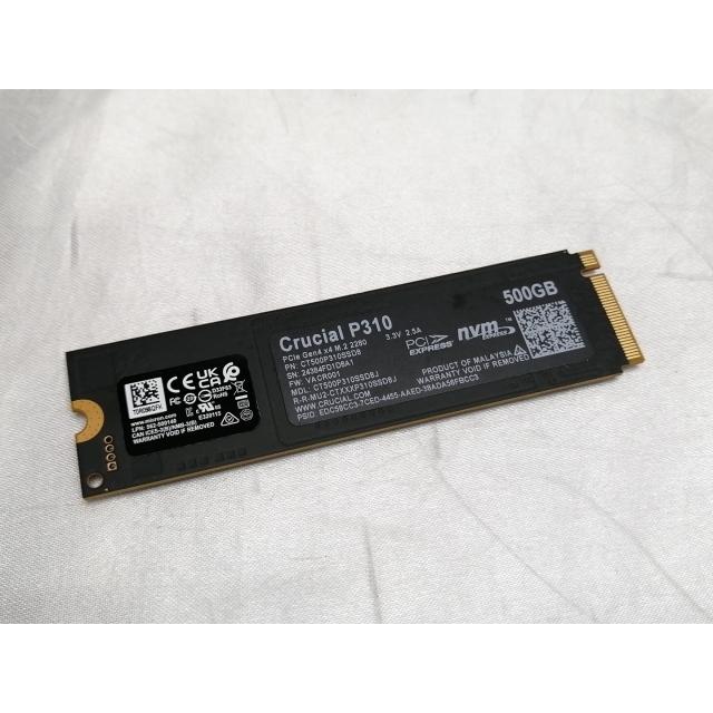 中古】各社 500GB SSD (M.2 2280/PCIe4.0 NVMe)【ECセンター】保証期間