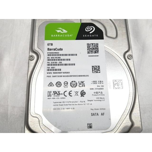 6TB HDD 中古 動作確認済 Seagate ST6000DM003 中古】Seagate ST6000DM003 6TB/5400rpm/256MB/6Gbps【ECセンター
