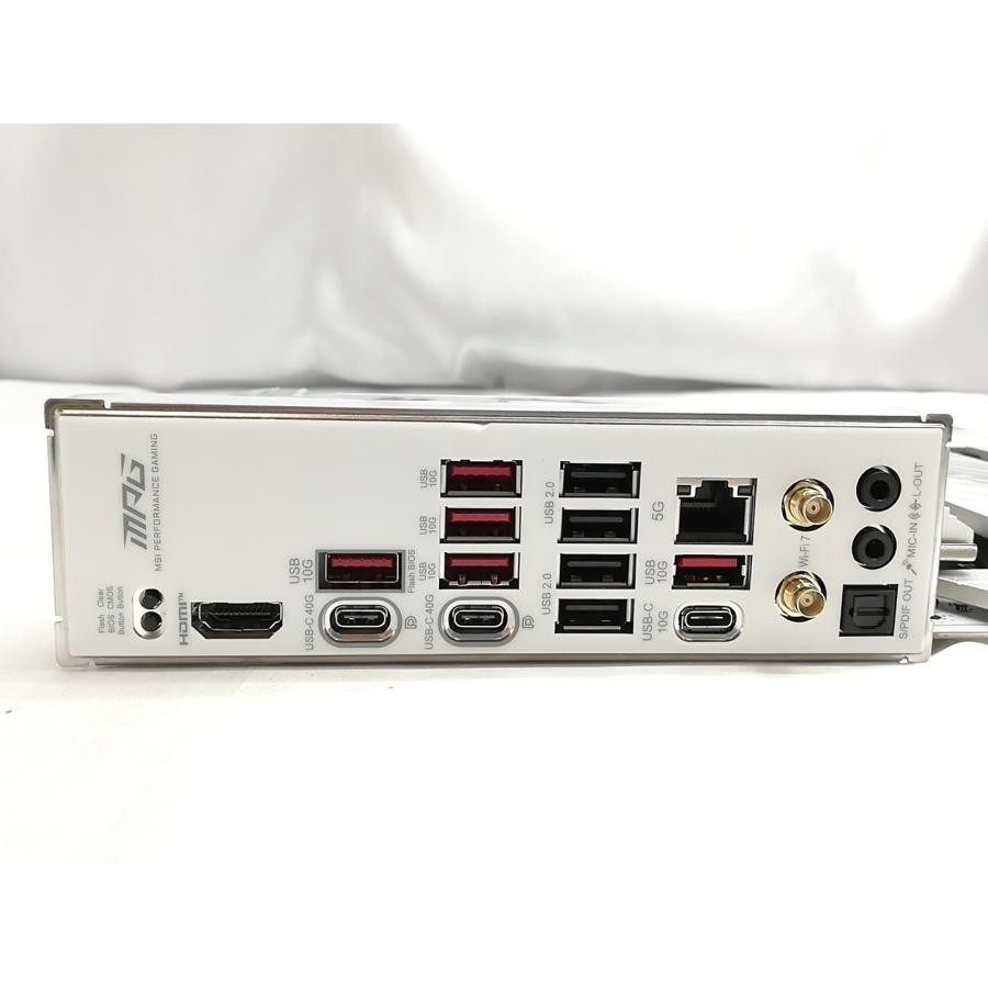 中古】MSI MPG X870E EDGE TI WIFI X870E/AM5/ATX【ECセンター】保証