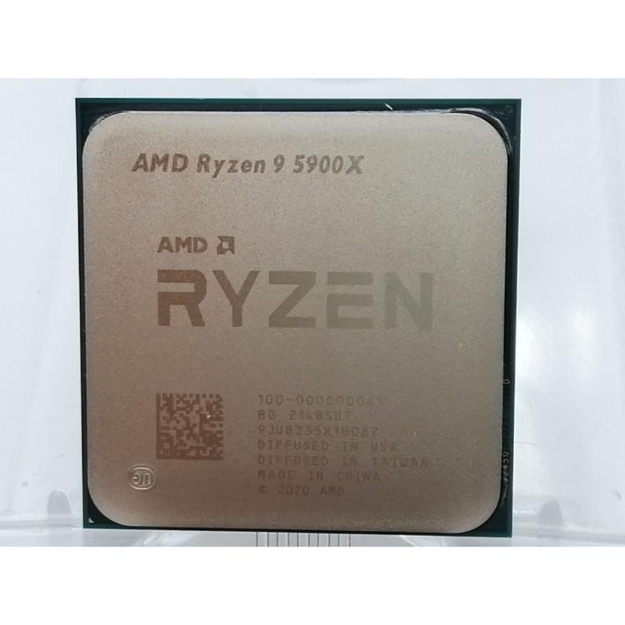 中古】AMD Ryzen 9 5900X (3.7GHz/TC:4.8GHz) BOX AM4/12C/24T/L3 64MB