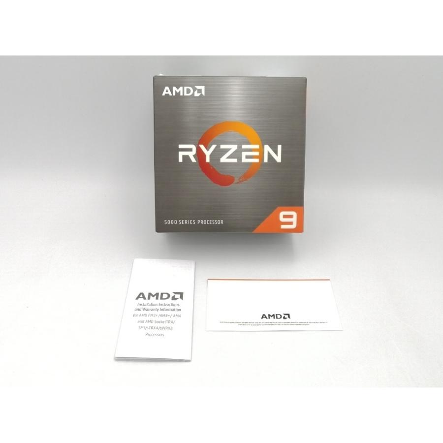 中古】AMD Ryzen 9 5900X (3.7GHz/TC:4.8GHz) BOX AM4/12C/24T/L3 64MB