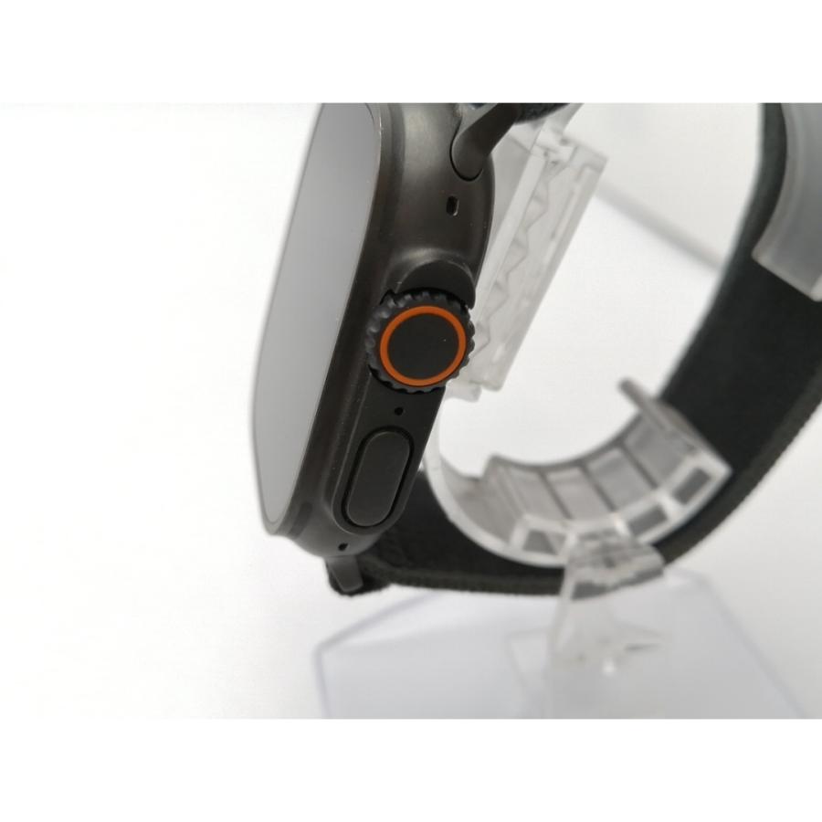 【中古】Apple Apple Watch Ultra2 49mm Cellular ブラックチタニウムケース/ブラックトレイルループ (M/L) MX4V3J/A【ECセンター】保証期間１ヶ月【ランクB】の画像