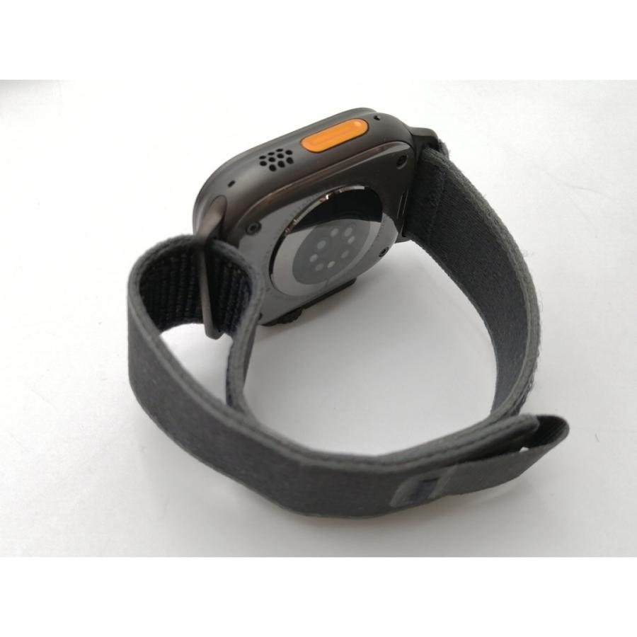 【中古】Apple Apple Watch Ultra2 49mm Cellular ブラックチタニウムケース/ブラックトレイルループ (M/L) MX4V3J/A【ECセンター】保証期間１ヶ月【ランクB】の画像