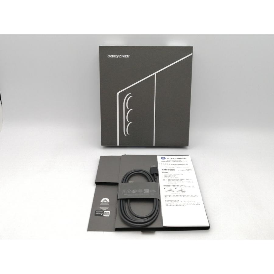 【中古】SAMSUNG 国内版 【SIMフリー】 Galaxy Z Fold7 シルバーシャドウ 12GB 256GB SM-F966Q【ECセンター】保証期間１ヶ月【ランクA】の画像