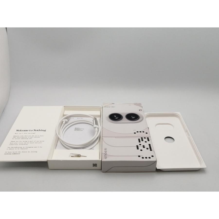 新品未開封 Nothing Phone(2a)12GB+256GBミルク2万円引 中古】NOTHING 国内版 【SIMフリー】 Nothing Phone (2a) 12GB 256GB