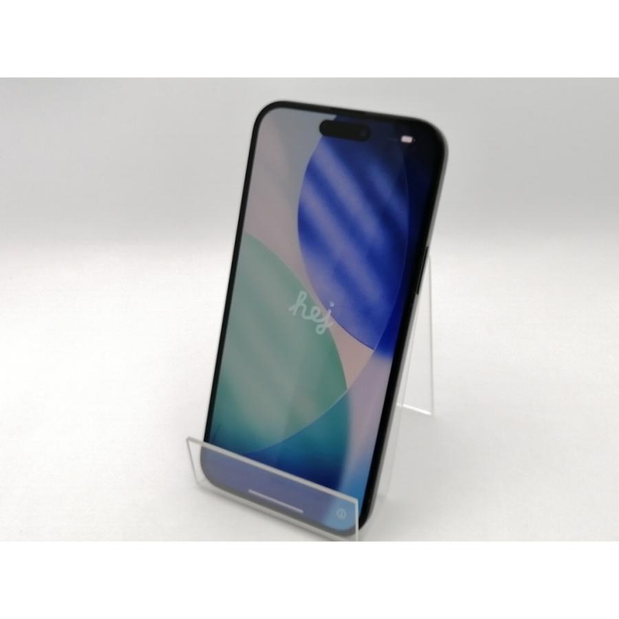 【中古】Apple SoftBank 【SIMフリー】 iPhone 15 Plus 128GB ブラック MU083J/A【ECセンター】保証期間１ヶ月【ランクB】の画像