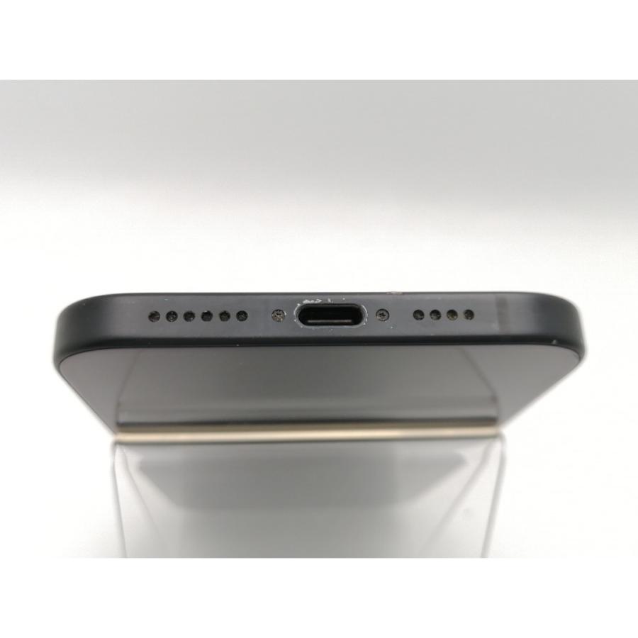 【中古】Apple SoftBank 【SIMフリー】 iPhone 15 Plus 128GB ブラック MU083J/A【ECセンター】保証期間１ヶ月【ランクB】の画像