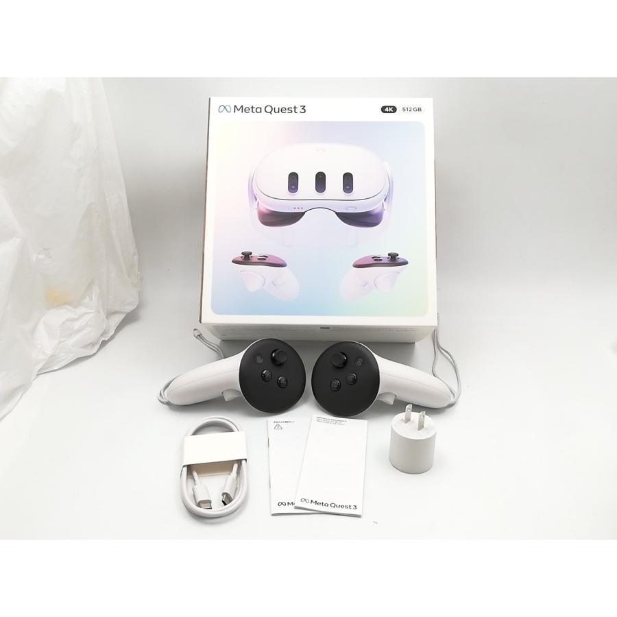 中古】Meta Meta Quest 3 512GB 899-00594-01【ECセンター】保証期間1