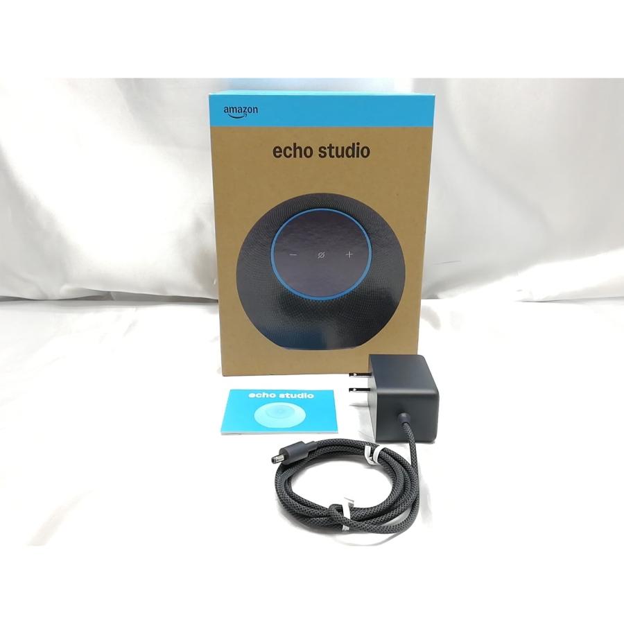 中古】Amazon Echo Studio(第3世代) グラファイト【ECセンター】保証