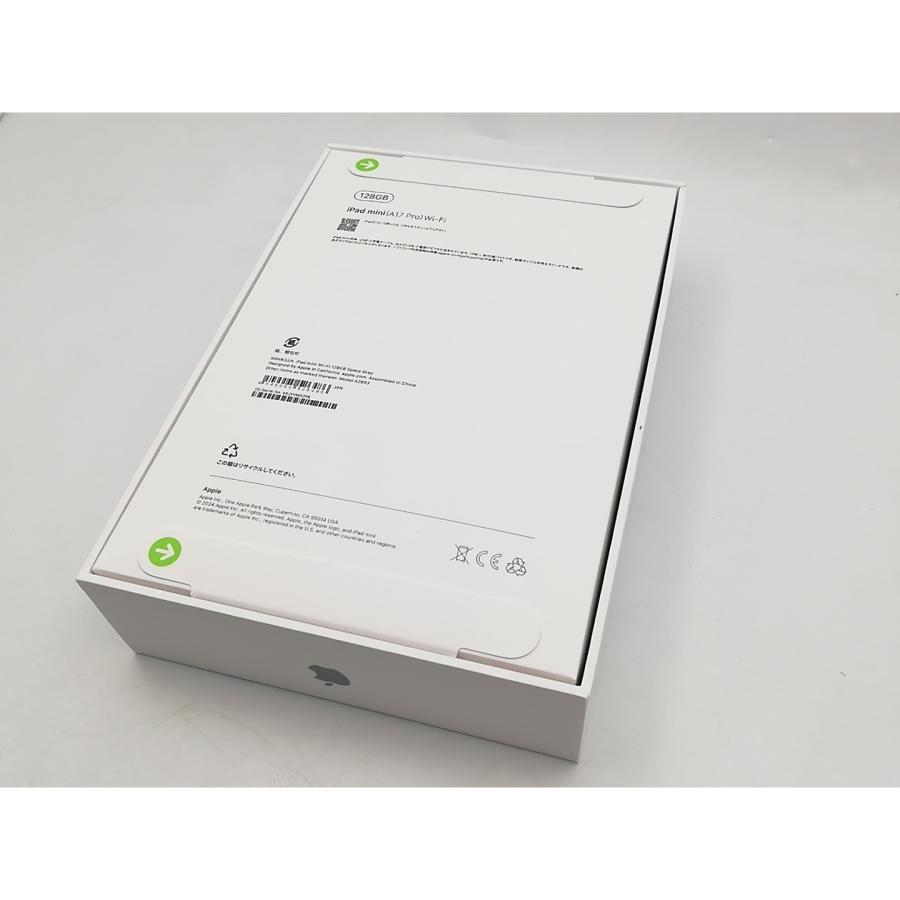 【未使用】Apple 【Wi-Fi】 iPad mini（A17Pro/2024） 128GB スペースグレイ MXN63J/A【ECセンター】保証期間６ヶ月の画像