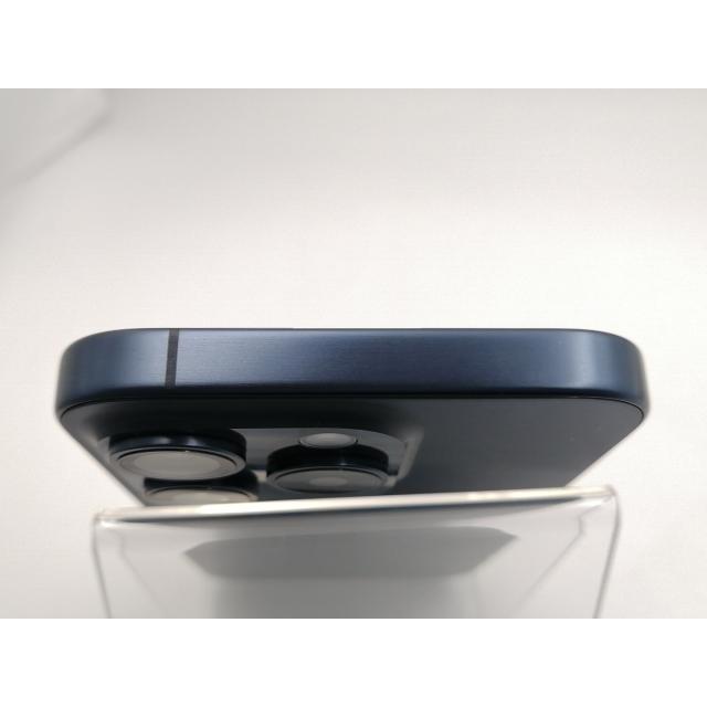 【中古】Apple 国内版 【SIMフリー】 iPhone 15 Pro 256GB ブルーチタニウム MTUG3J/A【ECセンター】保証期間１ヶ月【ランクA】の画像