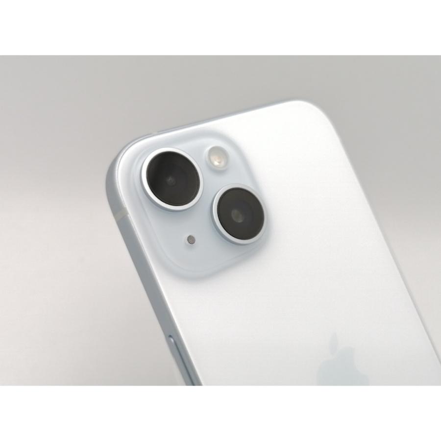 【中古】Apple 国内版 【SIMフリー】 iPhone 15 256GB ブルー MTMR3J/A【ECセンター】保証期間１ヶ月【ランクA】の画像
