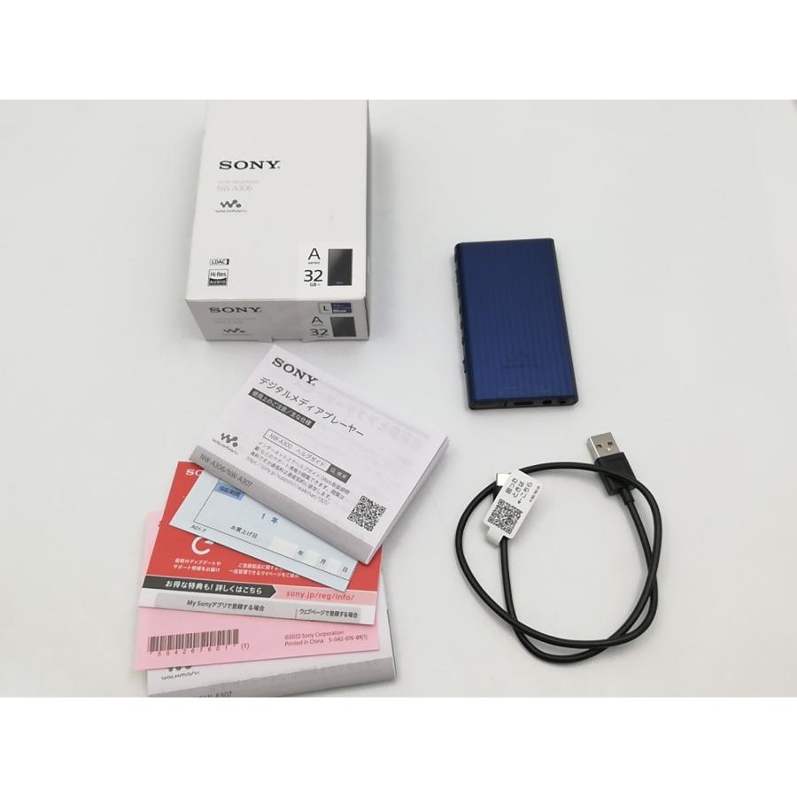 中古】SONY WALKMAN(ウォークマン) NW-A306(L) 32GB ブルー【EC