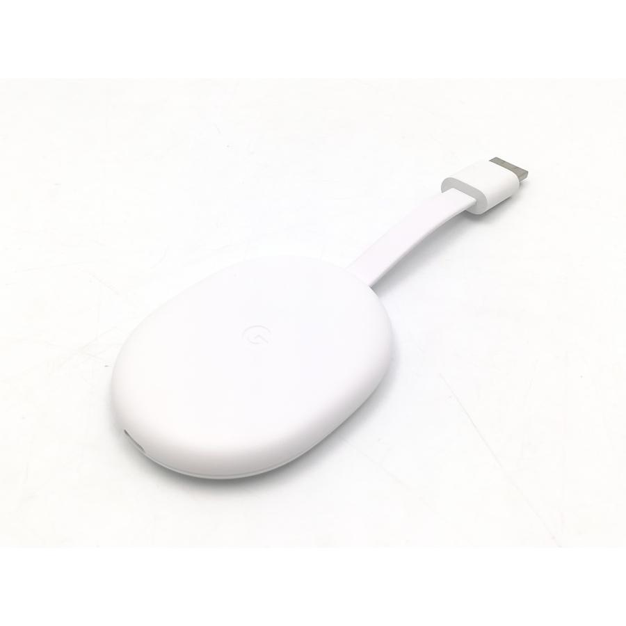 中古】Google Chromecast with Google TV 4K（2020） スノー GA01919
