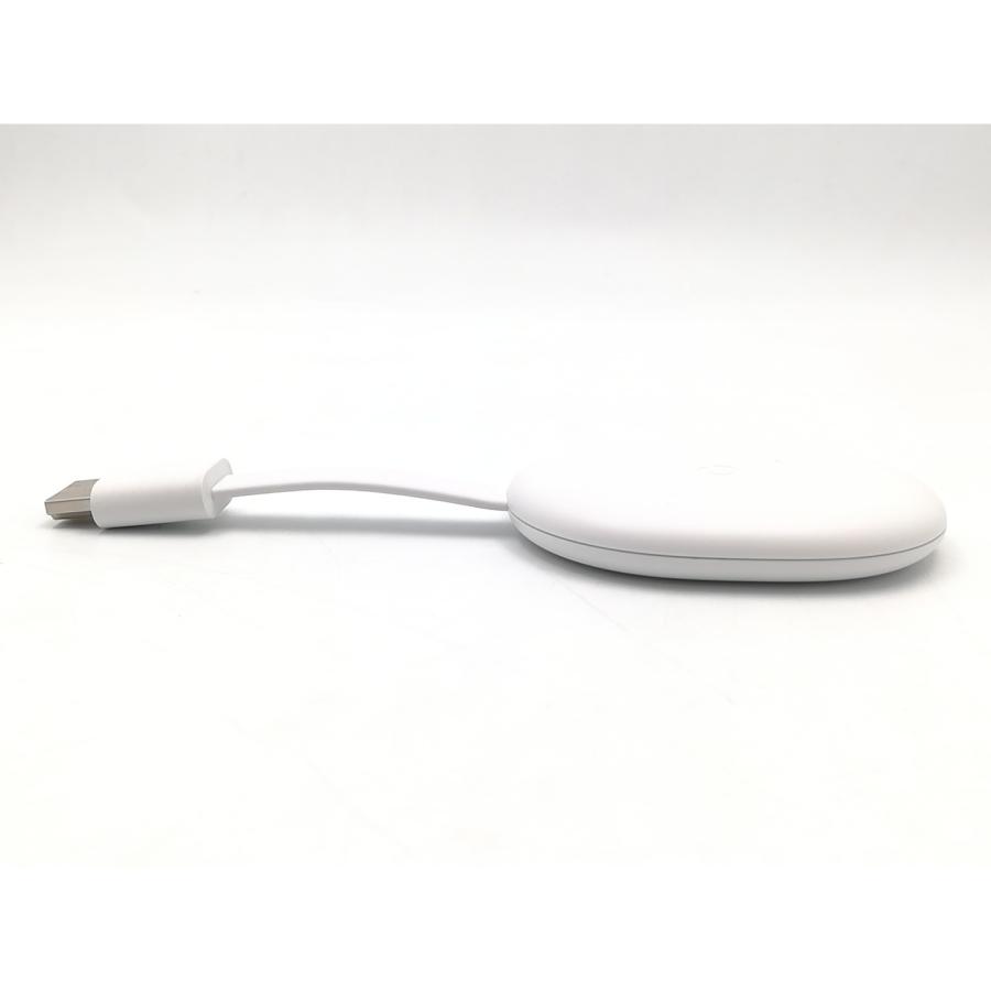 中古】Google Chromecast with Google TV 4K（2020） スノー GA01919