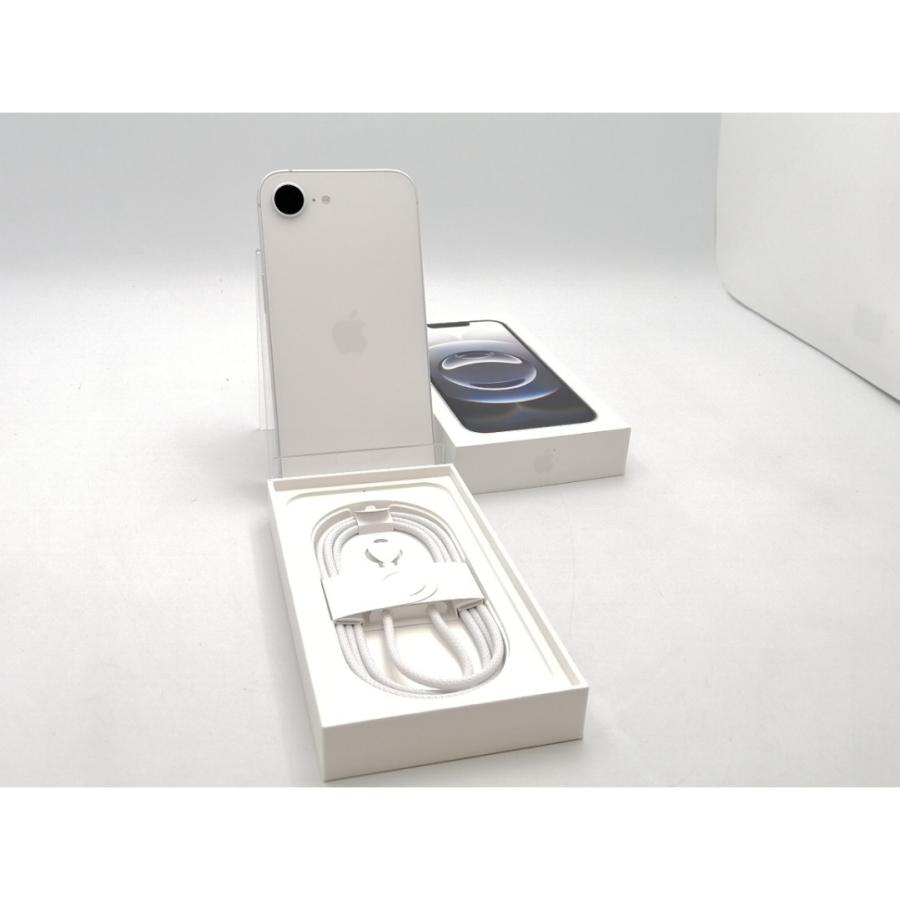 【中古】Apple SoftBank 【SIMフリー】 iPhone 16e 128GB ホワイト MD1R4J/A【ECセンター】保証期間１ヶ月【ランクA】の画像