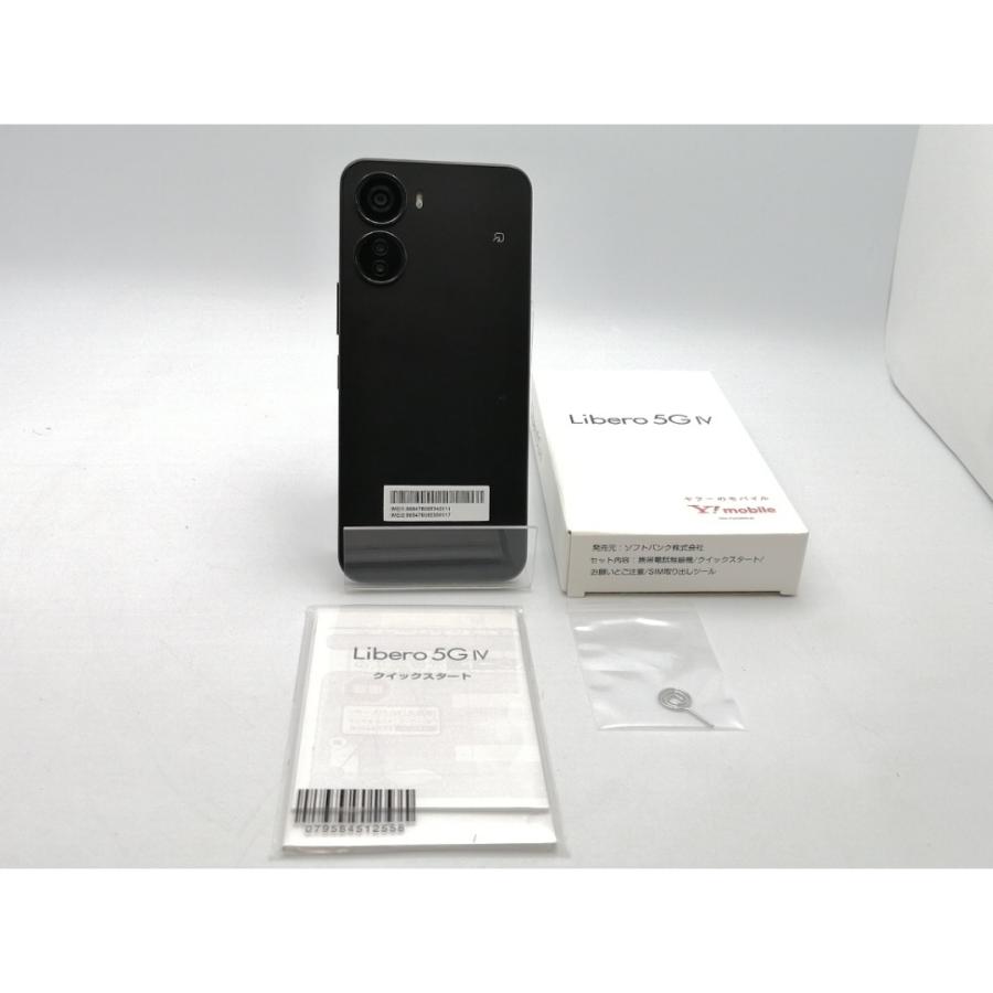 中古】ZTE ymobile 【SIMフリー】 Libero 5G IV 4GB 128GB ブラック