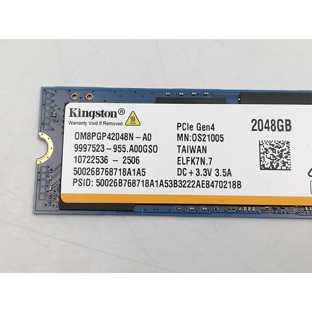 中古】各社 2TB SSD (M.2 2280/PCIe4.0 NVMe)【ECセンター】保証期間1