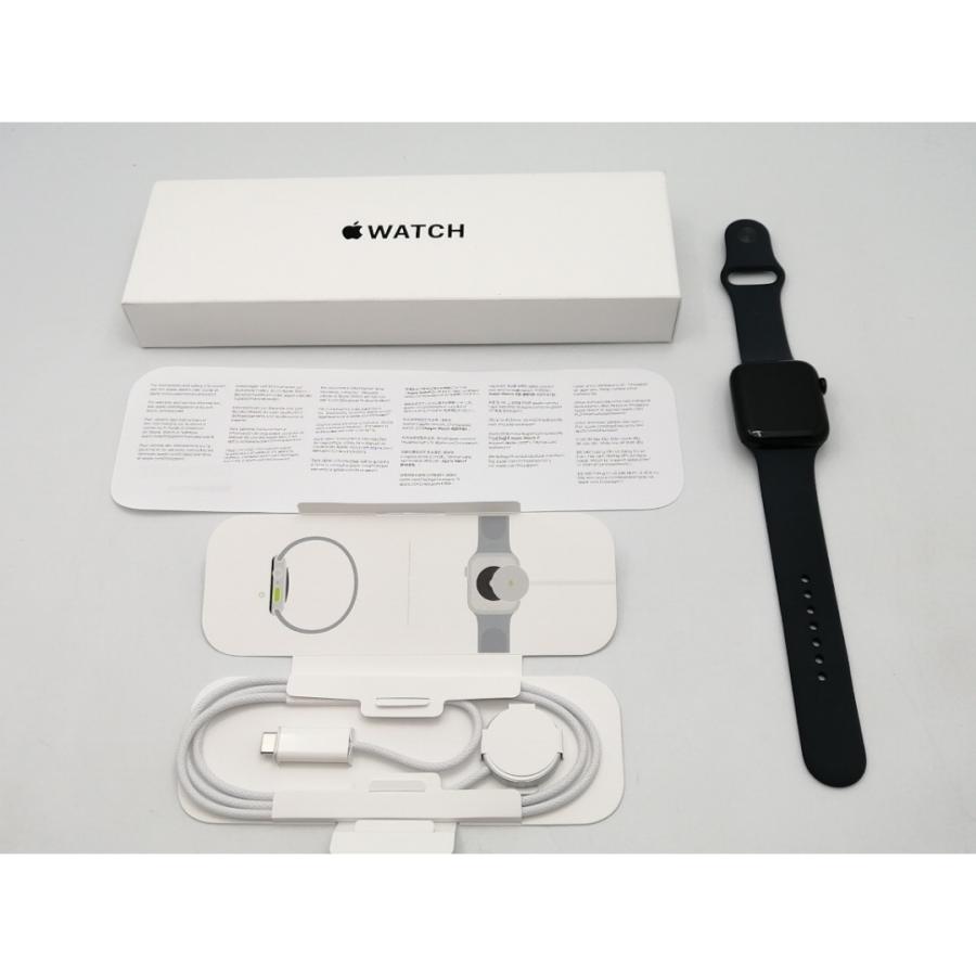 中古】Apple Apple Watch SE3 44mm GPS ミッドナイトアルミニウム 