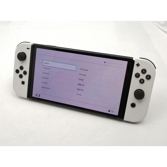 Nintendo Switch 有機ELモデル 本体 【ホワイト】周辺機器 中古】Nintendo Switch 本体 (有機ELモデル) HEG-S-KAAAA ホワイト