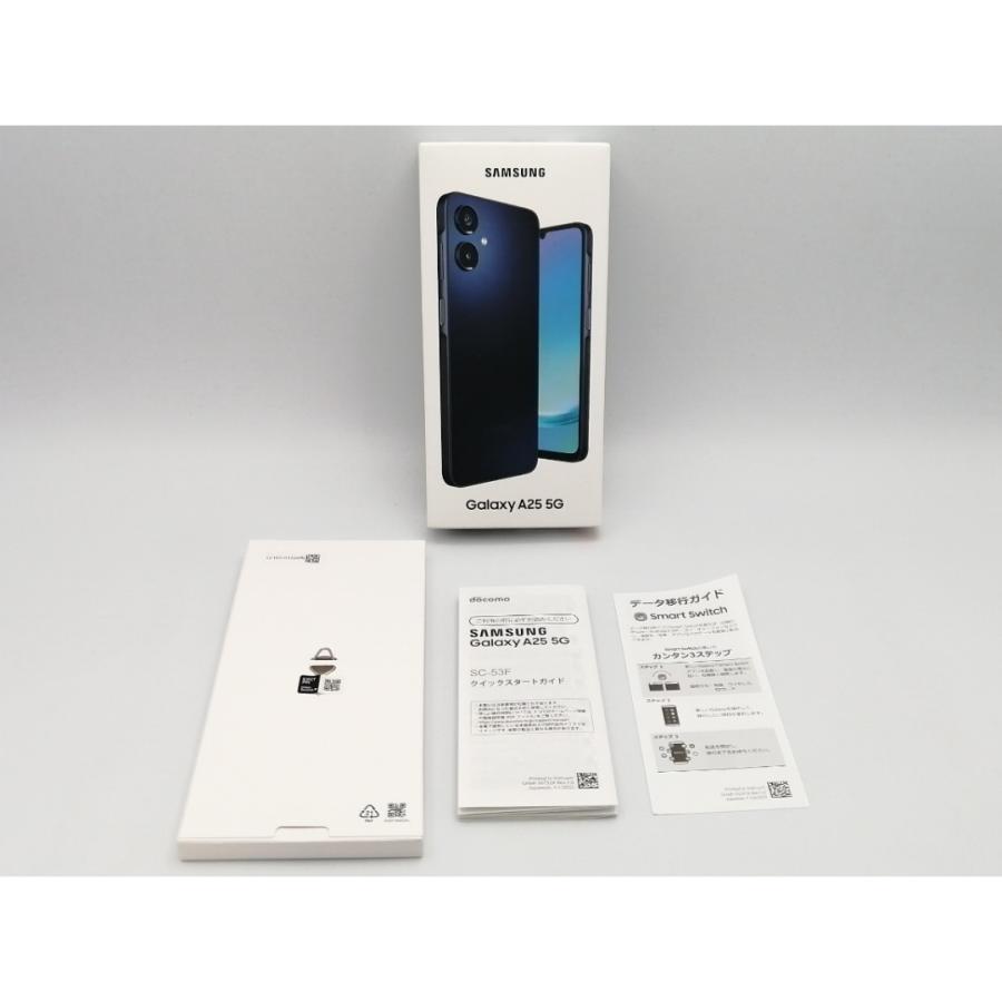 中古】SAMSUNG docomo 【SIMフリー】 Galaxy A25 5G ブラック 4GB 64GB