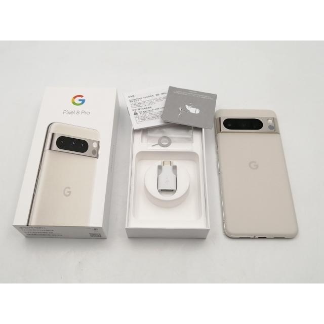 中古】Google 国内版 【SIMフリー】 Pixel 8 Pro ポーセリン 12GB