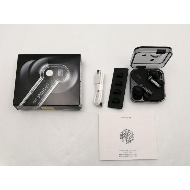 中古】NOTHING Nothing Ear ブラック【ECセンター】保証期間1ヶ月