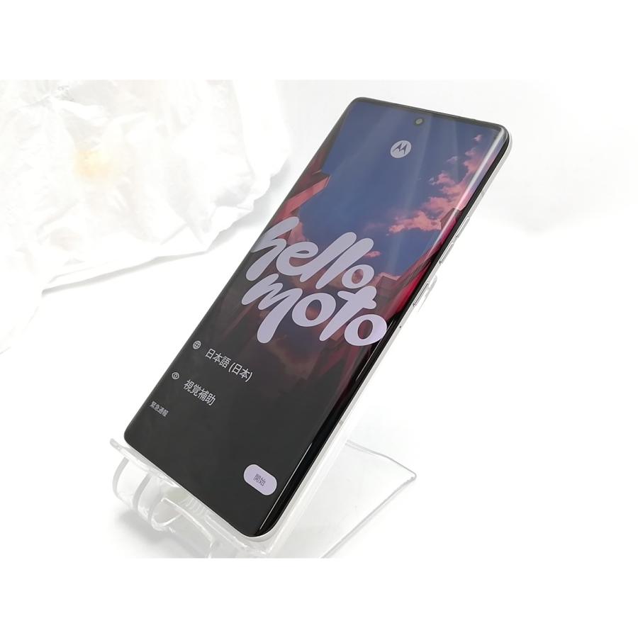 中古】MOTOROLA SoftBank 【SIMフリー】 motorola edge 50s pro バニラ