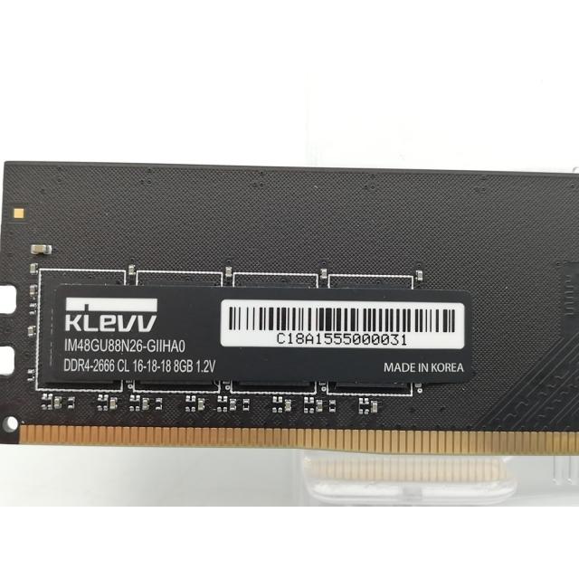 中古】DDR4 8GB PC4-21300(DDR4-2666)【デスクトップPC用】【EC