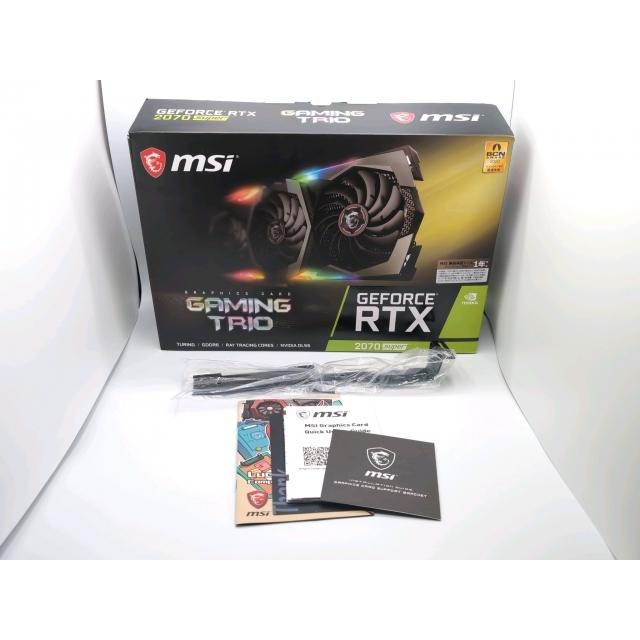 中古】MSI GeForce RTX 2070 SUPER GAMING TRIO RTX2070Super/8G【EC