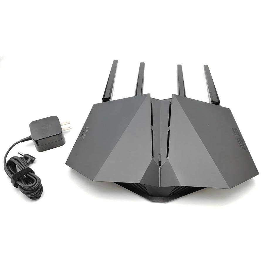 中古】ASUS RT-AX82U Wi-Fi6(11ax)対応無線LANルーター(2020)【EC