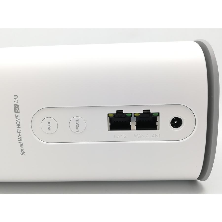 中古】ZTE au Speed Wi-Fi HOME 5G L13 ZTR02【ECセンター】保証期間1