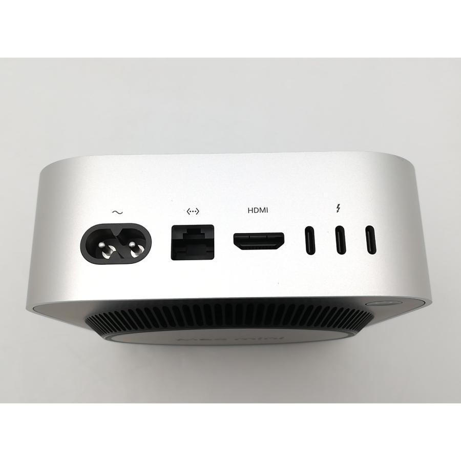 中古】Apple Mac mini M4(CPU:10C/GPU:10C) 16GB/256GB シルバー