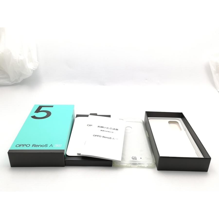 中古】Oppo ymobile 【SIMフリー】 OPPO Reno5 A eSIM対応版 シルバー