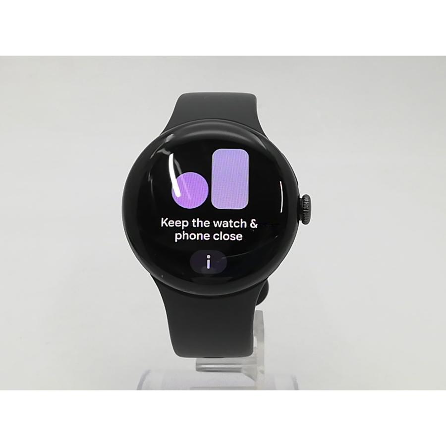 中古】Google Pixel Watch4 Wi-Fiモデル 41mm Matte Black アルミ 