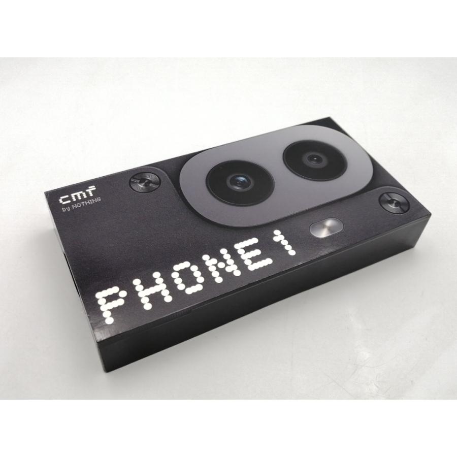 未使用】NOTHING 【SIMフリー】 CMF Phone 1 8GB 128GB ブラック【EC