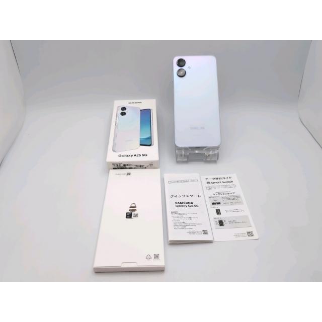 中古】SAMSUNG SoftBank 【SIMフリー】 Galaxy A25 5G ライトブルー