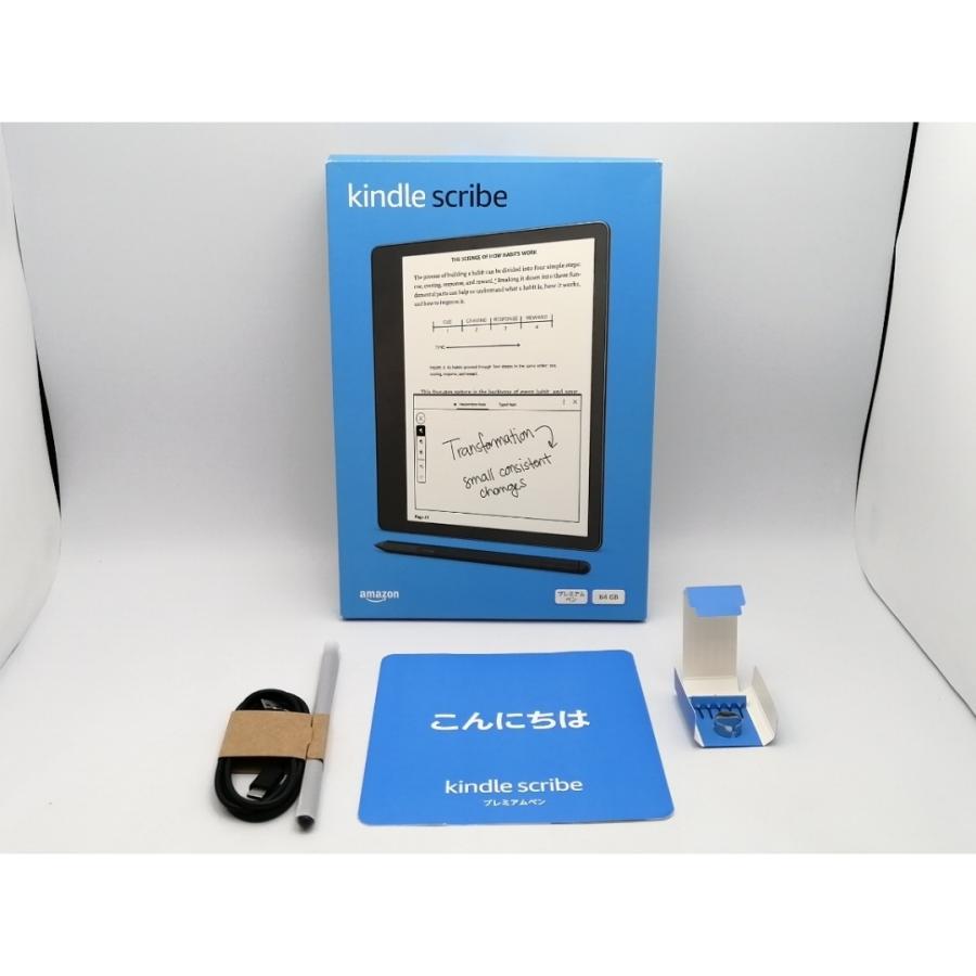 中古】Amazon Kindle Scribe (2022) 64GB プレミアムペン付き【EC